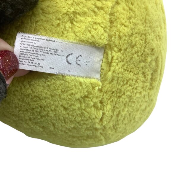 Commonwealth Angry Birds Chuck Charles Plush Toy 11” Soft Stuffed Animal 2010 - Picture 6 of 7